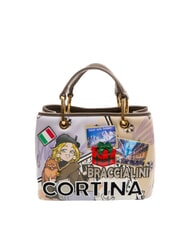 BRACCIALINI CARTOLINE CORTINA Bolso con correa para el hombro - Bolsos Mujer