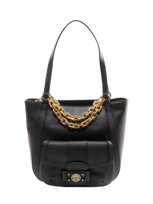BRACCIALINI CHAIN Bolso de hombro con cadena negro - Bolsos Mujer