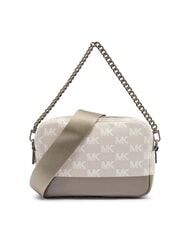 MICHAEL KORS BRYANT Bolso de hombro con inserto brillante y logotipo - Bolsos Mujer