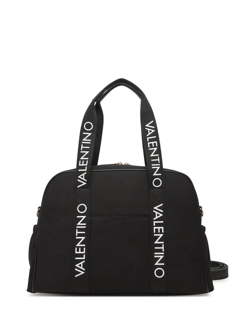 MARIO VALENTINO CANDLE Bolso bandolera de lona con correa para el hombro negro - Bolsos Mujer