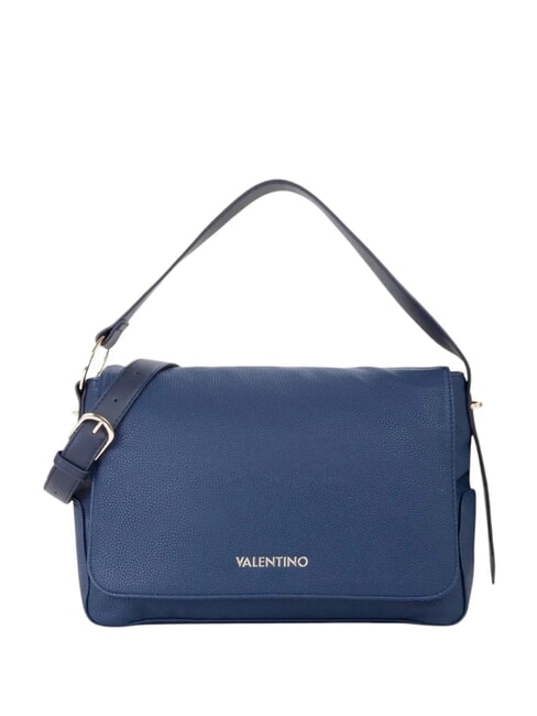 MARIO VALENTINO PEONIES RE Bolso de hombro con solapa azul - Bolsos Mujer