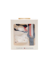 TOMMY HILFIGER TH Set de 2 chupetes + cadena - Peleles y conjuntos para bebé