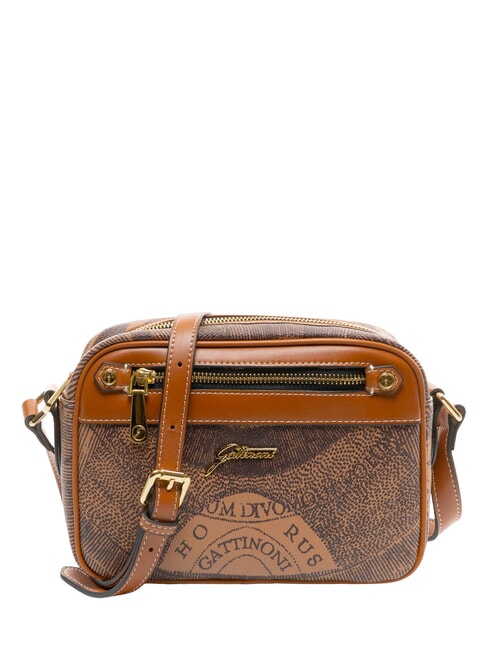 GATTINONI PLANETARIUM Bolso de hombro con bolsillo monocromat.dk ceja/bronceado - Bolsos Mujer