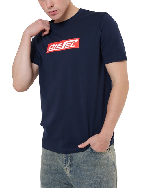 DIESEL T-JUST Camiseta de algodón eclipse - camiseta