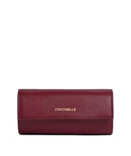 COCCINELLE JEWELRY BOX Bolsa de joyer&iacute;a de cuero grosella - Carteras de mano & Neceser - 1