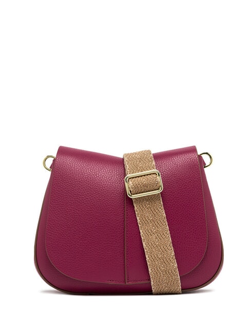 GIANNI CHIARINI HELENA ROUND Bolso de piel con doble bandolera flor del desierto - Bolsos Mujer