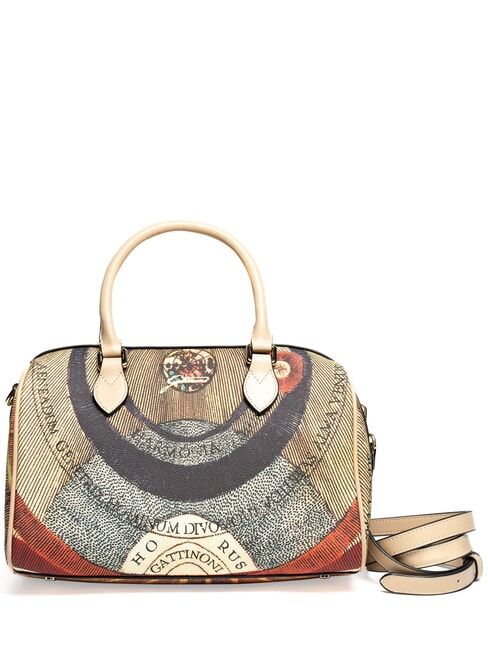 GATTINONI PLANETARIUM Bolso de hombro con correa para el hombro clásico/beige - Bolsos Mujer