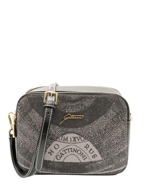 GATTINONI PLANETARIUM Bolso bandolera tipo funda para cámara monocromático gris claro/negro - Bolsos Mujer