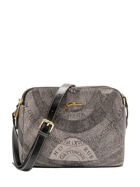 GATTINONI PLANETARIUM Bolso de hombro monocromático gris claro/negro - Bolsos Mujer