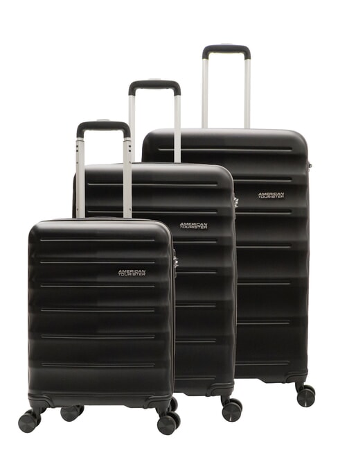AMERICAN TOURISTER SPEEDLINK Juego de 3 carritos: cabina, mediano, grande NEGRO - Set Trolley