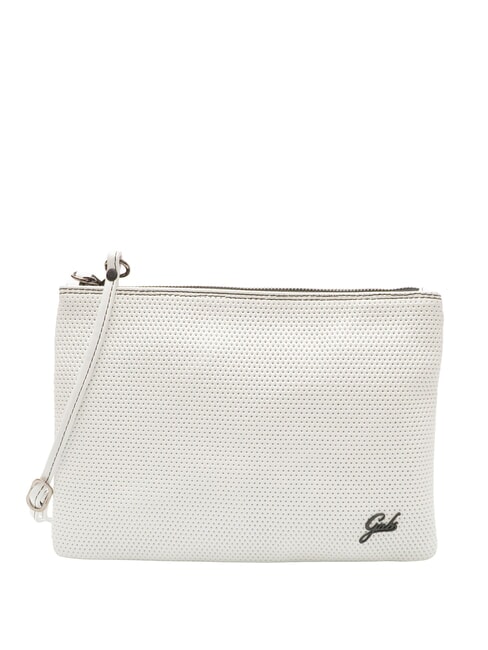 GABS BEYONCE Bolso bandolera de piel blanco - Bolsos Mujer