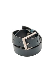 CERRUTI BUCKLE Cinturón de cuero azul - Cinturones - 1