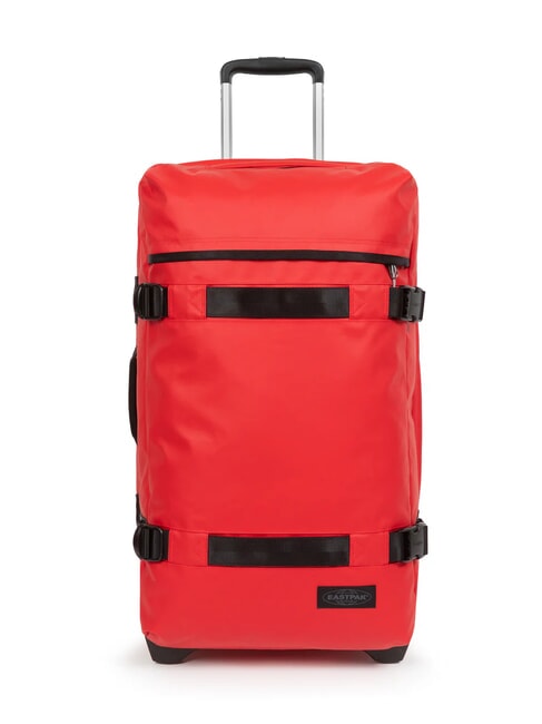 EASTPAK TRANSIT'R L carro de gran tamaño lona roja - Trolley Semirrígidos