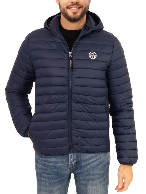 NORTH SAILS PADDED Chaqueta acolchada con capucha Azul marino - Chaquetas de plumas para hombre
