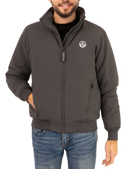 NORTH SAILS BOMBER Chaqueta bomber con cremallera completa asfalto - Chaquetas de hombre