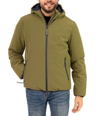 NORTH SAILS SOFTSHELL chaqueta bomber con capucha verde hiedra - Chaquetas de hombre - 1