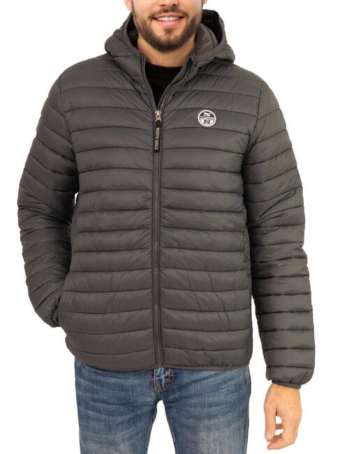 NORTH SAILS PADDED Chaqueta acolchada con capucha asfalto - Chaquetas de plumas para hombre