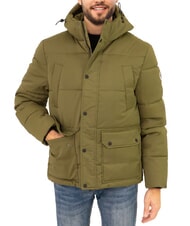 NORTH SAILS PADDED Chaqueta de plumas con capucha de longitud media verde hiedra - Chaquetas de plumas para hombre - 1