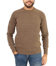 NORTH SAILS N|S Suéter de cuello redondo con bordado del logo mezcla fósil - Suéteres de los hombres - 1