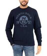 NORTH SAILS LOGO Sudadera de cuello redondo con estampado maxi - Sudaderas