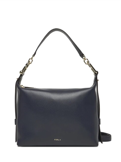 FURLA TONIE Bolso bandolera de piel con correa para el hombro Mediterráneo - Bolsos Mujer