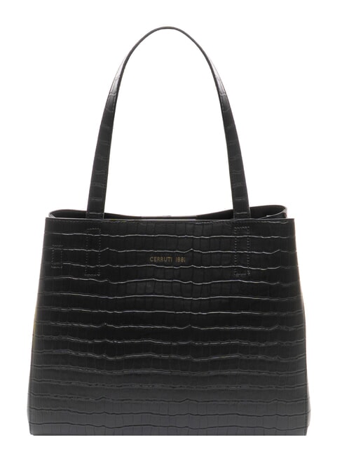 CERRUTI ISABELLE Bolso de hombro, de piel negro - Bolsos Mujer