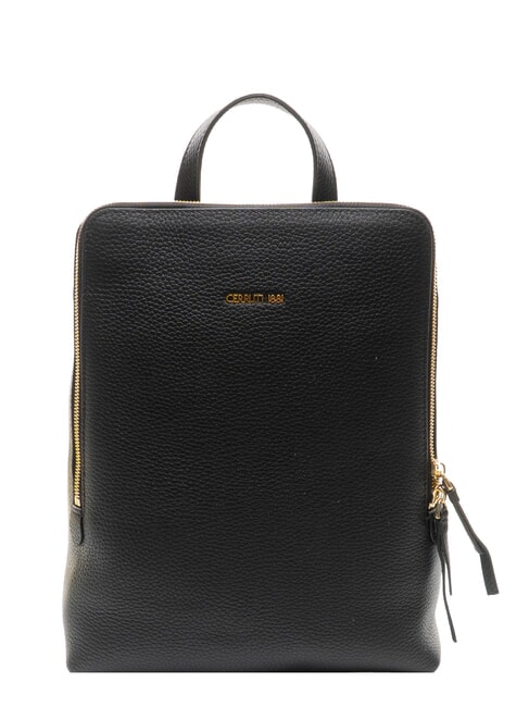 CERRUTI ELODIE Mochila de cuero negro - Bolsos Mujer