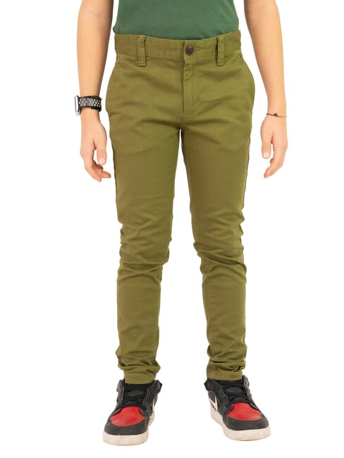 TOMMY HILFIGER TH KIDS Pantalones chinos para niños putting green - pantalones para niños