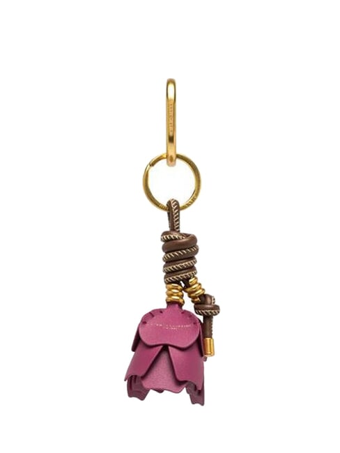 GIANNI CHIARINI PC CHARMS Llavero con dije de flor sal rosa - Llaveros