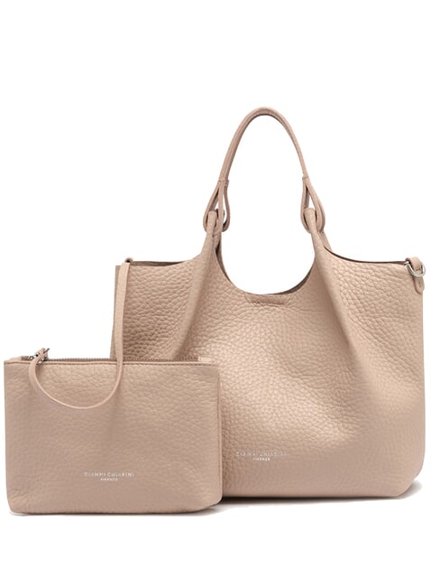 GIANNI CHIARINI DUA Bolso bandolera, en piel. sal rosa - Bolsos Mujer