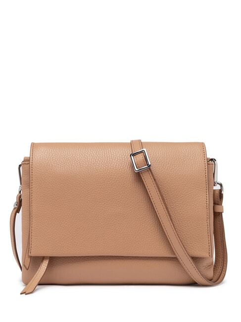 GIANNI CHIARINI THREE Bolso bandolera, en piel. arcilla - Bolsos Mujer