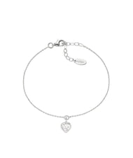 AMEN AMORE Pulsera con corazón y circonita - Pulseras