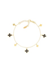 AMEN NATURA Pulsera con tréboles de cuatro hojas - Pulseras