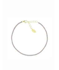 AMEN TENNIS MANIA Pulsera dorada con circonitas - Pulseras