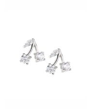 AMEN DIAMONDS Pendientes de cereza con circonitas - Pendientes