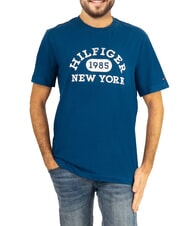 TOMMY HILFIGER TH Camiseta de manga corta de corte regular &iacute;ndigo profundo - camiseta - 1