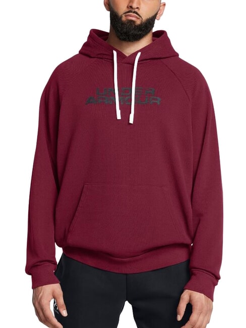UNDER ARMOUR FLC TXTR Sudadera cardenal - Sudaderas