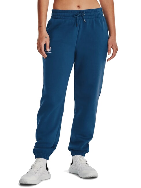 UNDER ARMOUR ICON FLEECE pantalones de chándal azul universitario - trajes deportivos para mujeres