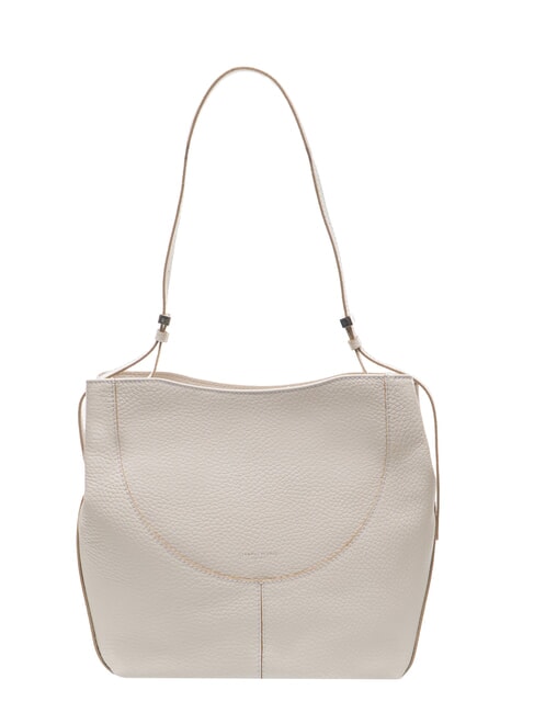 GIANNI CHIARINI MINERVA Bolso de hombro de piel arena - Bolsos Mujer