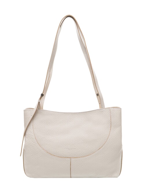 GIANNI CHIARINI MINERVA Bolso shopping de piel arena - Bolsos Mujer