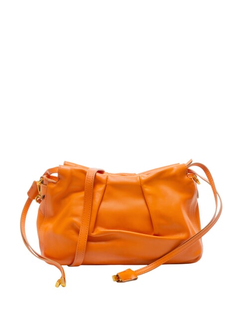GIANNI CHIARINI LUCIA Bolso bandolera de piel coral - Bolsos Mujer