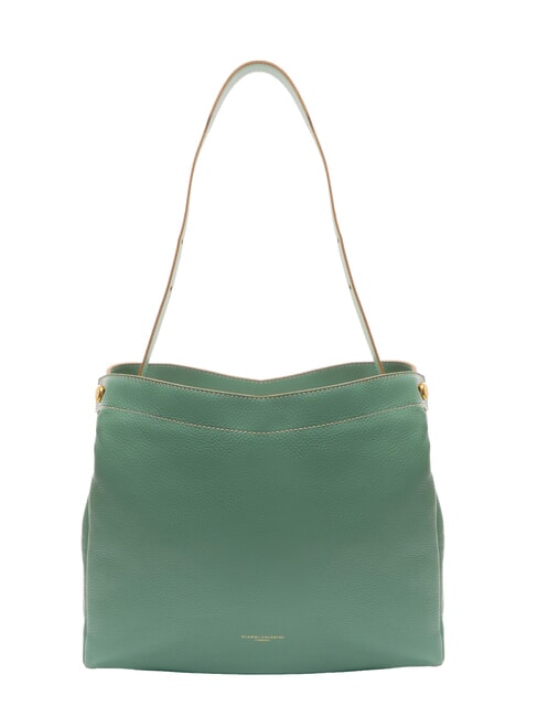 GIANNI CHIARINI OTTAVIA  Bolso bandolera, en piel. menta - Bolsos Mujer