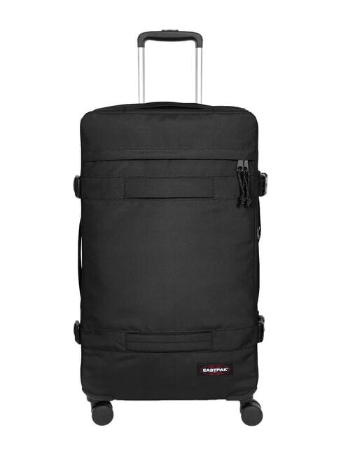 EASTPAK TRANSIT'R 4 M + Carrito mediano NEGRO - Trolley Semirrígidos