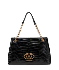 LOVE MOSCHINO SHINY CROCO Bolso bandolera de compras - Bolsos Mujer