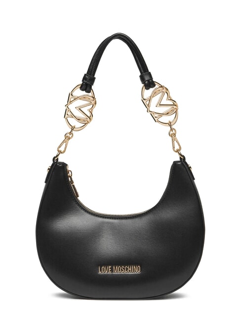 LOVE MOSCHINO JEWEL Bolso de hombro negro - Bolsos Mujer