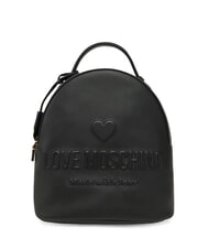 LOVE MOSCHINO LOVE EMBOSSED Mochila con logo cosido - Bolsos Mujer