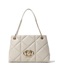 LOVE MOSCHINO GEOMETRIC Bolso bandolera con asas de cadena - Bolsos Mujer