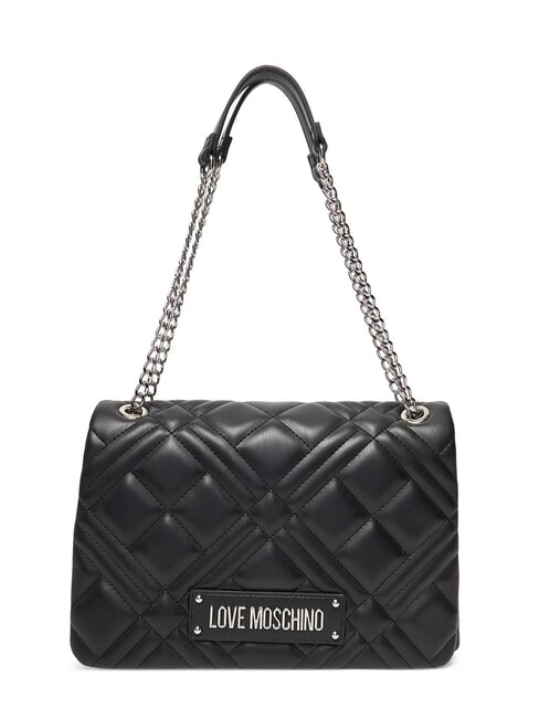 LOVE MOSCHINO QUILTED Bolso de hombro con cadena po00bx - Bolsos Mujer