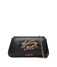 LOVE MOSCHINO SCRIPT Bolso con correa metálica para el hombro - Bolsos Mujer