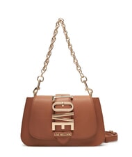 LOVE MOSCHINO LOVEBUG Bolso de hombro, con correa para el hombro camello - Bolsos Mujer - 1